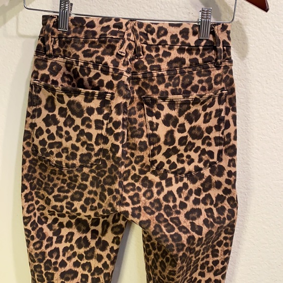 Good American Jeans leopard print size small - Picture 5 of 7